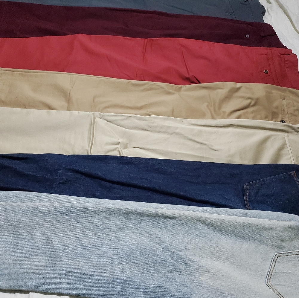XIOS Red Slim Pants - Picture 4 of 5